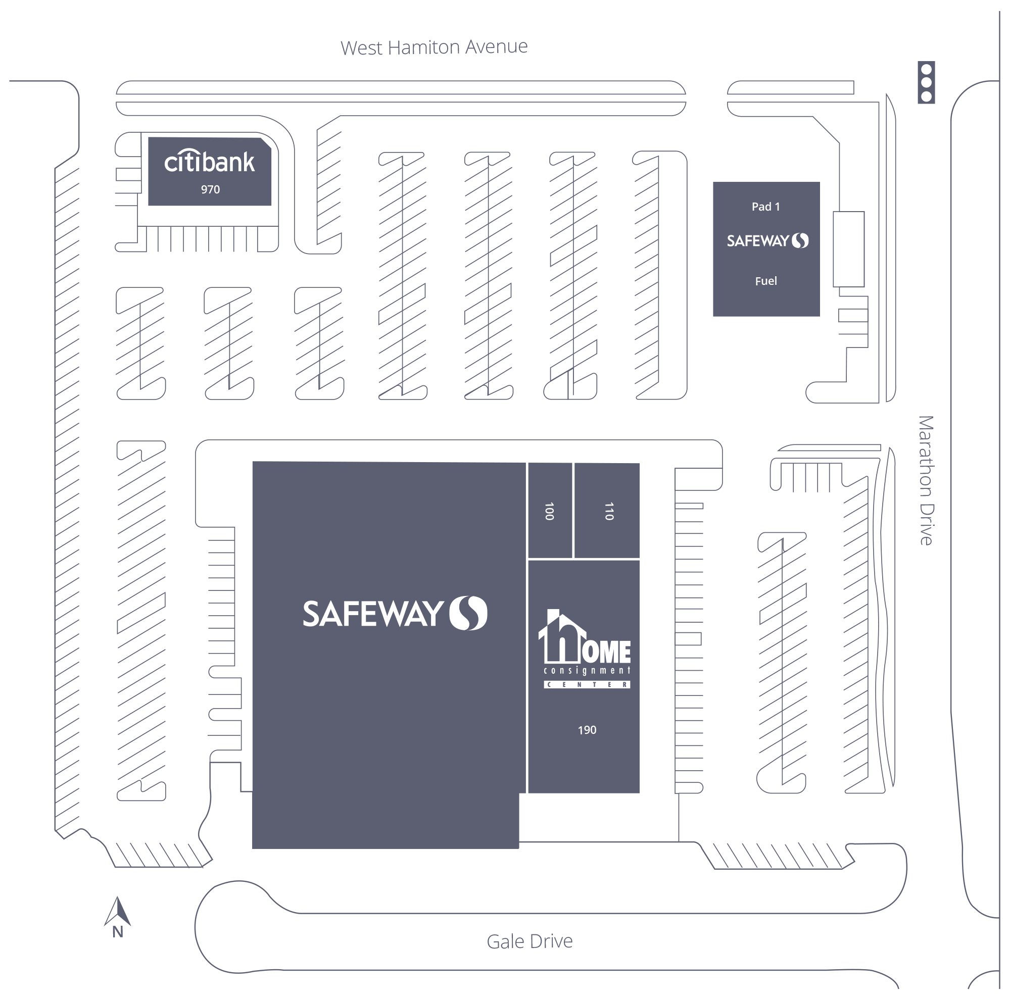 Campbell Shopping Center Site Plan