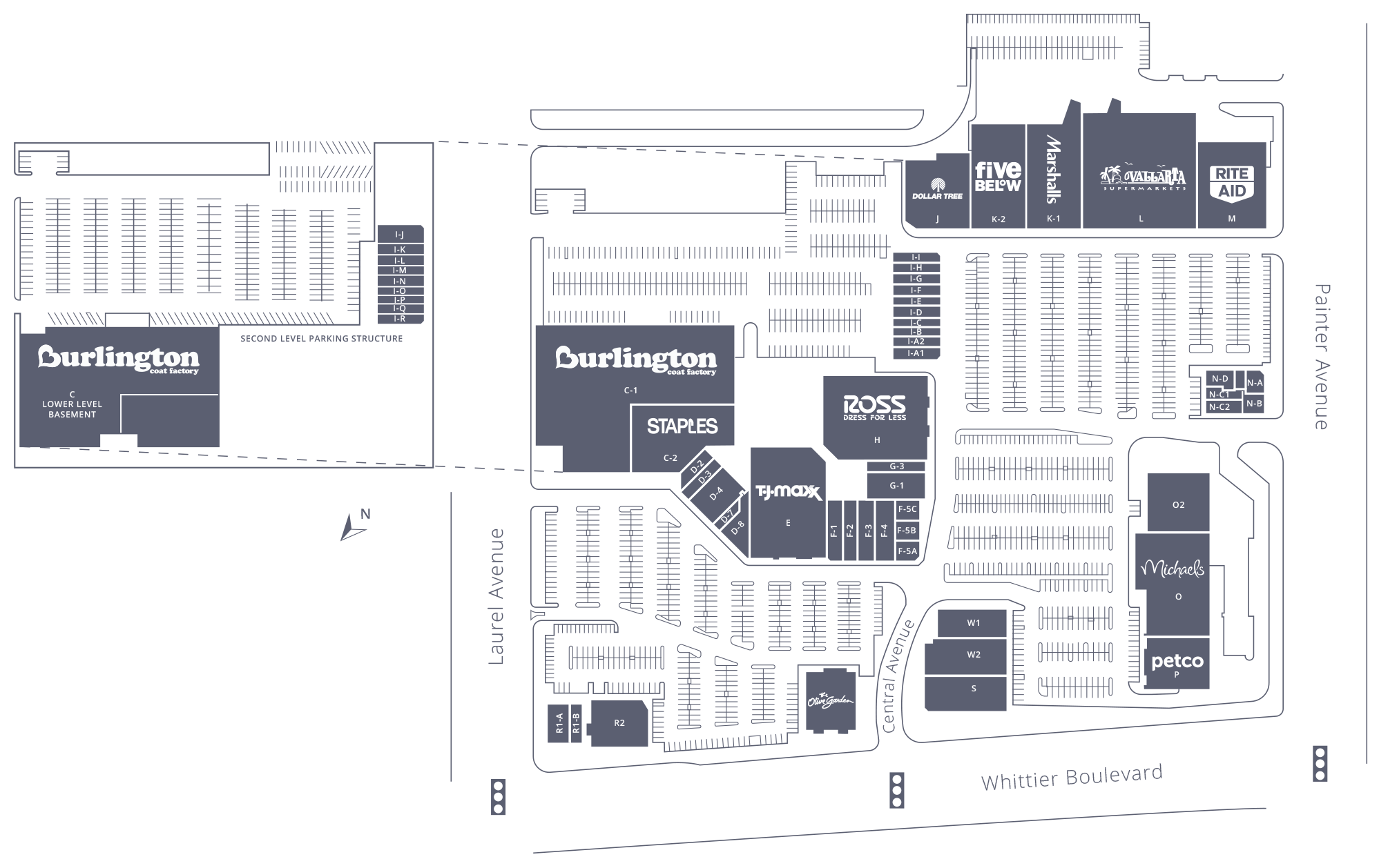 The Quad at Whittier Site Plan